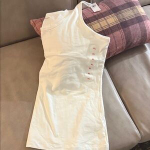 Old Navy Cream Camisole with Red Accents